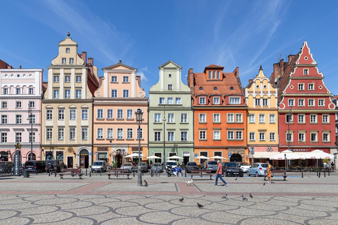 Prywatne Studio Dla 4 Osob Z Widokiem Na Rynek I Plac Solny! Wroclaw Luaran gambar