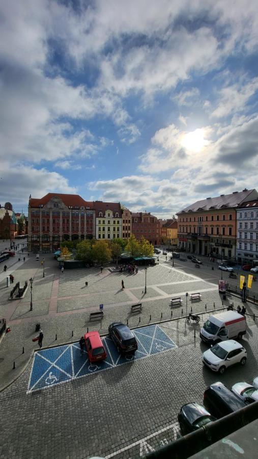 Prywatne Studio Dla 4 Osob Z Widokiem Na Rynek I Plac Solny! Wroclaw Luaran gambar